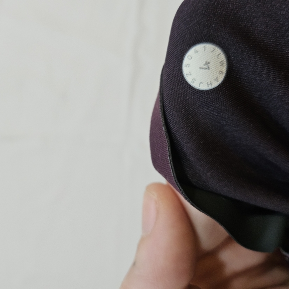 Lululemon In Movement Crop *Everlux 19" (Black Cherry) - Picture 8 of 11